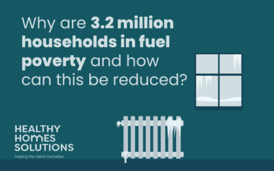 Why are 3.2 million UK households in fuel poverty and how can this be reduced?