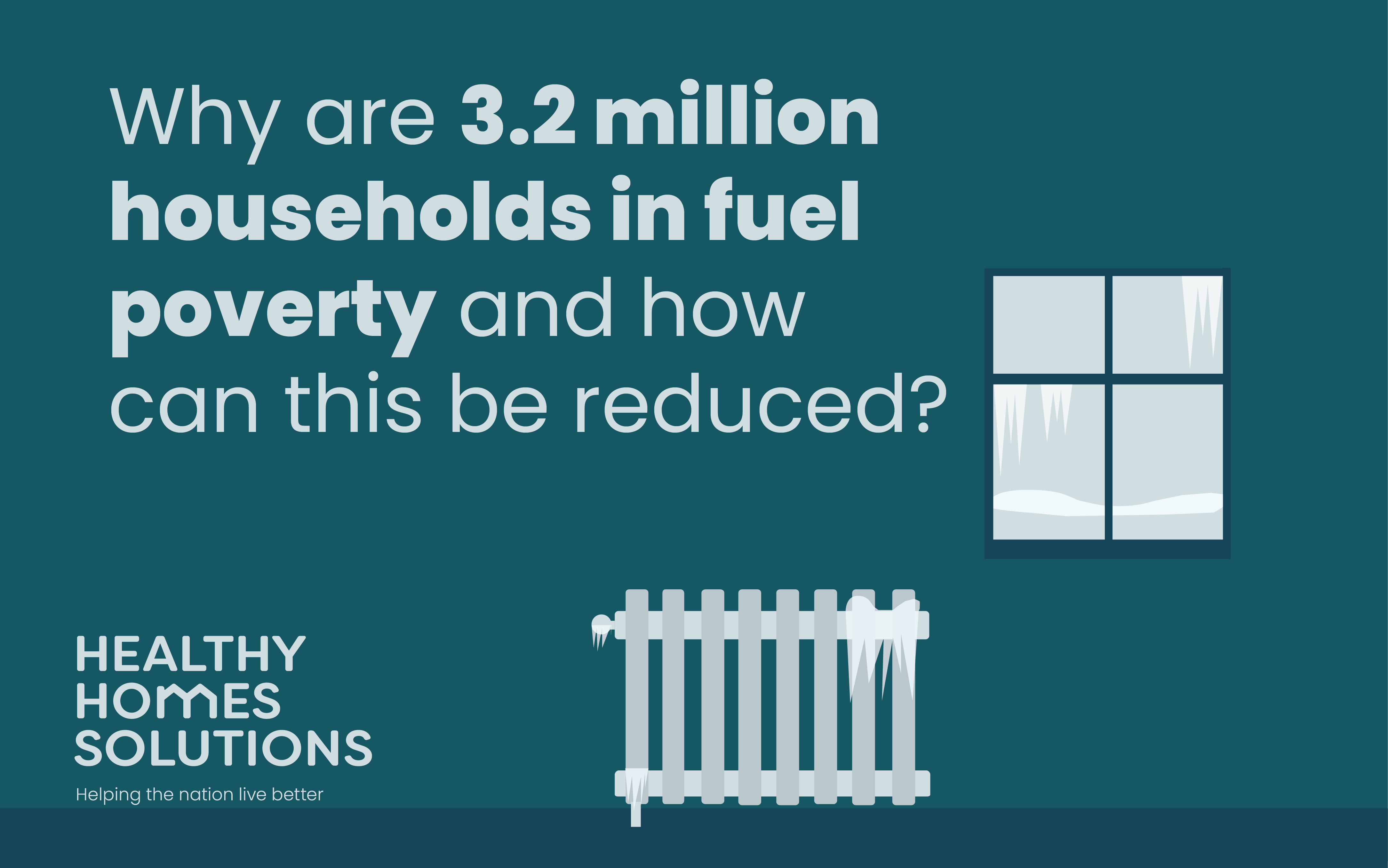 Why are 3.2 million UK households in fuel poverty and how can this be