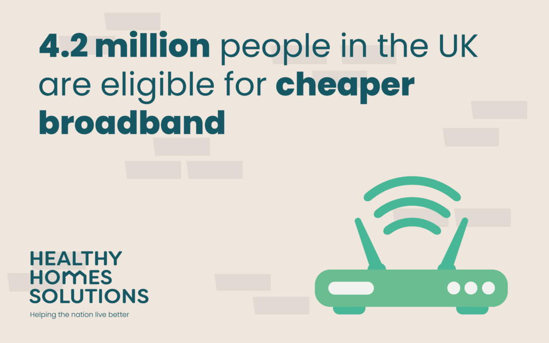 4.2 million people in the UK are eligible for cheaper broadband