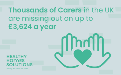 Thousands of Carers in the UK are missing out on up to £3,624 a year