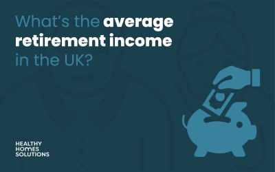 What is the average retirement income in the UK?